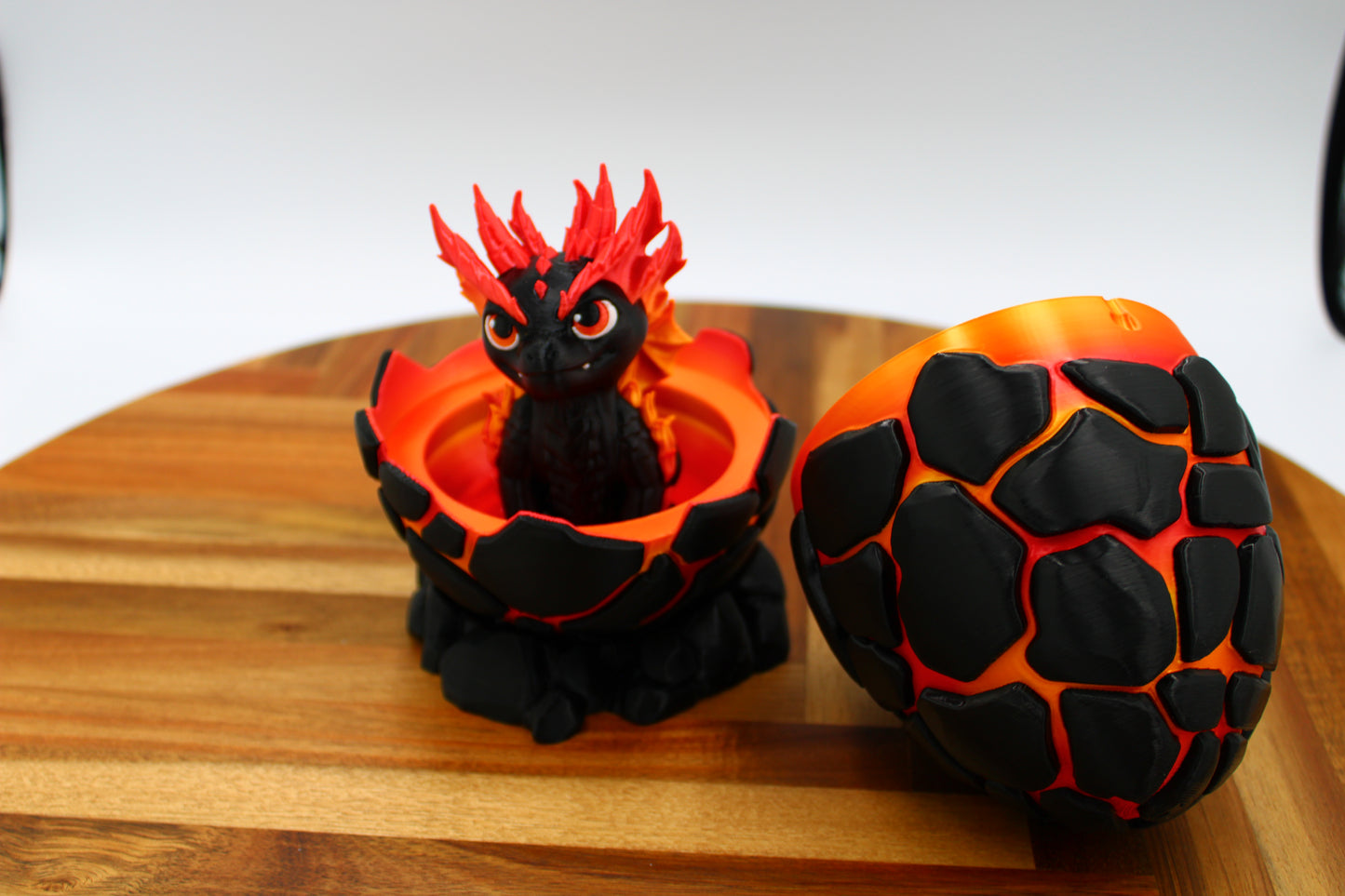 Inferno Hatchling – Lava Egg Dragon & Nesting Set