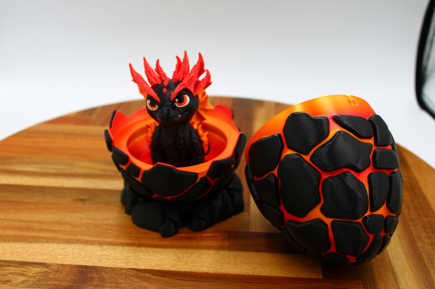 Inferno Hatchling – Lava Egg Dragon & Nesting Set