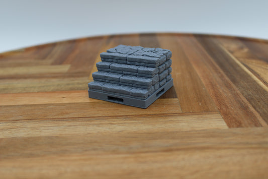 2"x2" Dungeon Platform Stairs