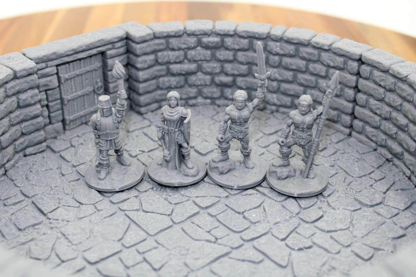 Echoes of Irondeep – Heroic Warband Miniature Set (4-Pack)