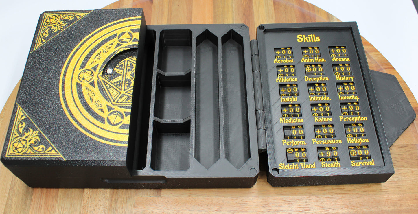 Arcane Codex Player Kit – All-in-One Tabletop Command Case