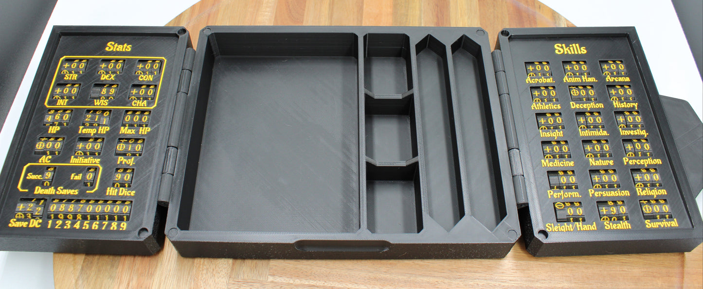 Arcane Codex Player Kit – All-in-One Tabletop Command Case