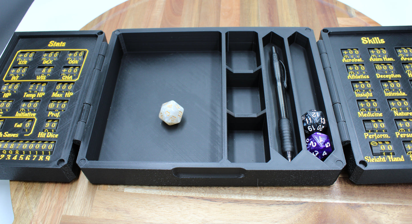 Arcane Codex Player Kit – All-in-One Tabletop Command Case